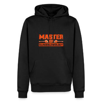 Glasarbeiter Glasblasen Glasbläser Geschenk - Männer Premium Bio Hoodie - Schwarz - Vorne - Nico (187cm)