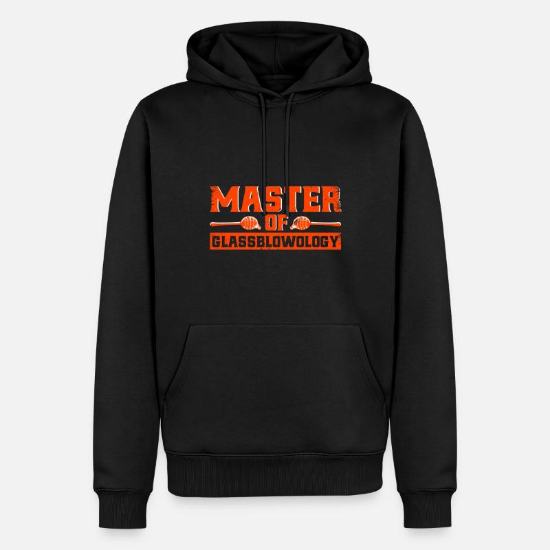 Glasarbeiter Glasblasen Glasbläser Geschenk - Männer Premium Bio Hoodie - Schwarz