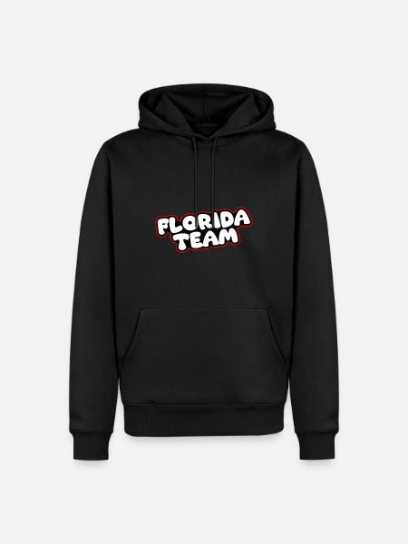 Équipe de Floride - Sweat à capuche Premium bio Homme - noir