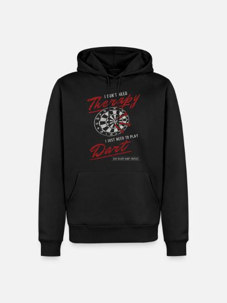 Darts Darts Funny Darts Dartboard Gift - Men’s Premium Organic Hoodie - black