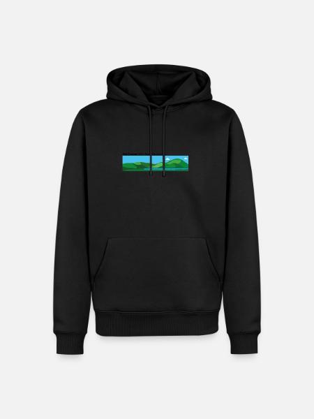 Mijn Creuse Mijn einde van de wereld - Mannen Premium Bio hoodie - 