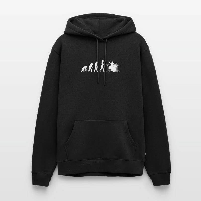 Drummer Evolution Drum Drum Men’s Premium Organic Hoodie