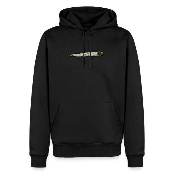 Kiffen Kiffer Joint - Männer Premium Bio Hoodie - Schwarz - Vorne - Nico (187cm)