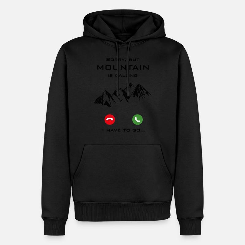 Mountain is calling - Männer Premium Bio Hoodie - undefined