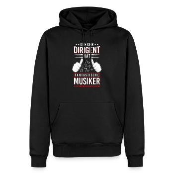 Dirigent Hat Fantastische Musiker Chorleiter Chor - Männer Premium Bio Hoodie - Schwarz - Vorne - Nico (187cm)