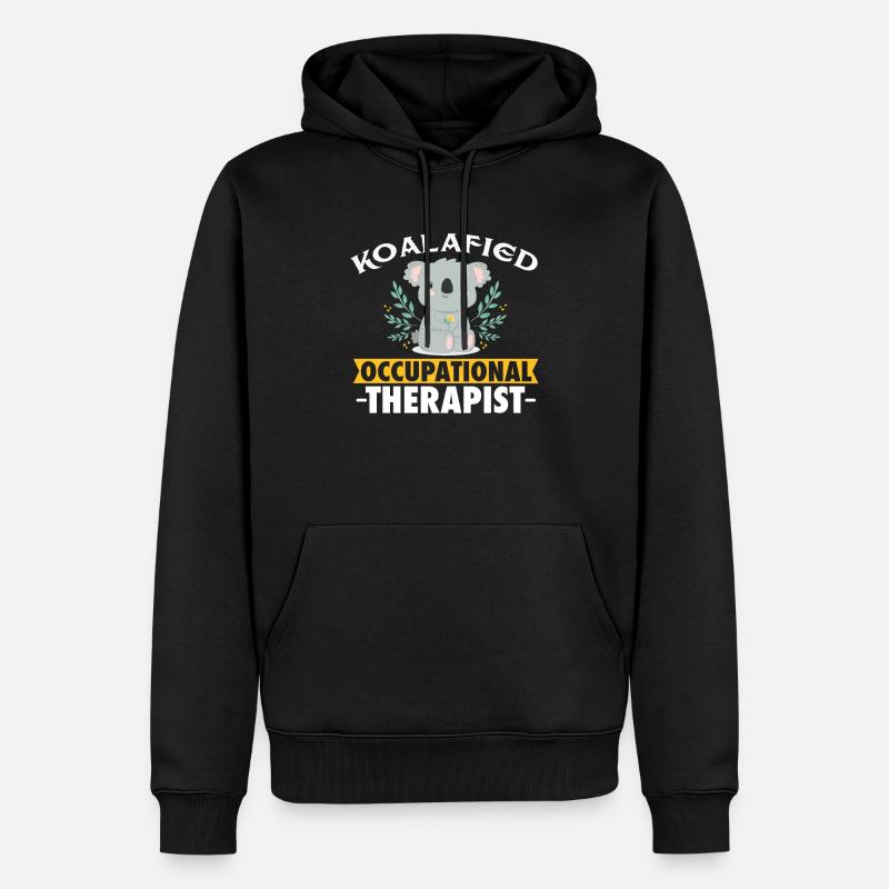 Occupational Therapist - Sweat à capuche Premium bio Homme - noir