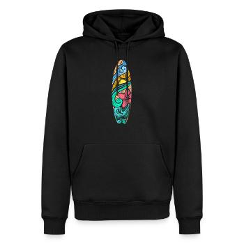 SUP Stand up paddle board - Männer Premium Bio Hoodie - Schwarz - Vorne - Nico (187cm)