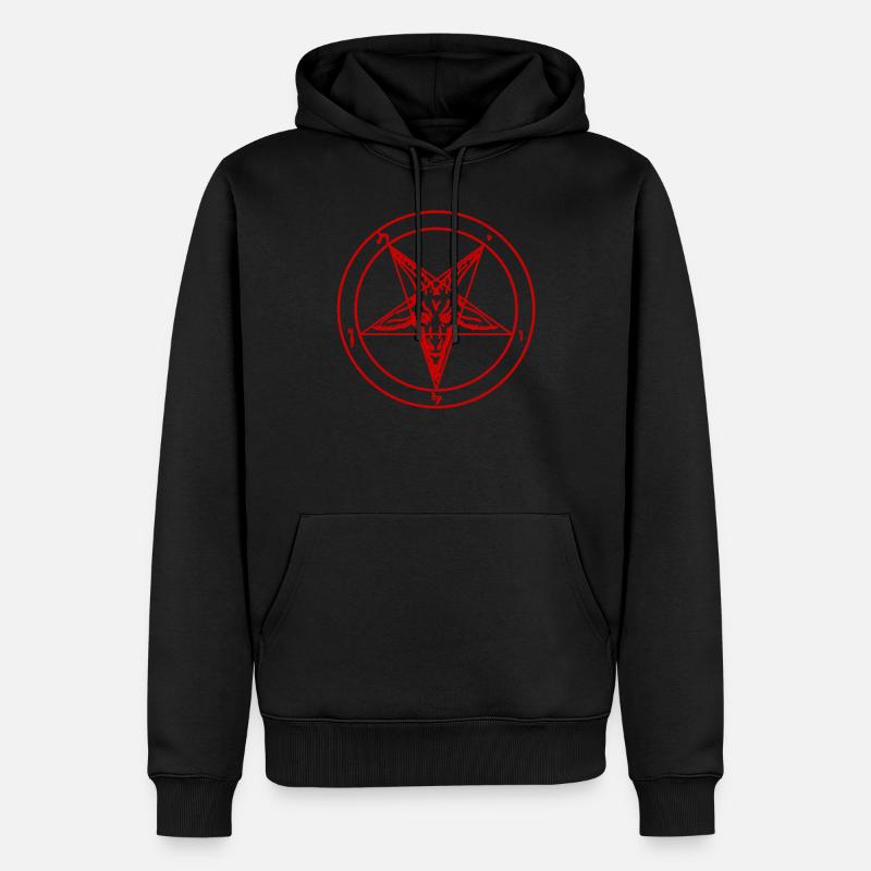 Sigil de Baphomet - Sweat à capuche Premium bio Homme - noir