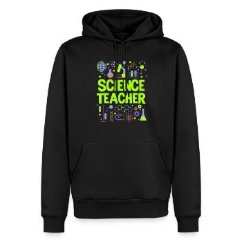 Science Teacher Chemistry Periodic table - Männer Premium Bio Hoodie - Schwarz - Vorne - Nico (187cm)