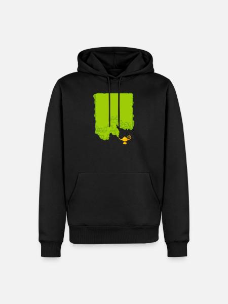 Magic lamp - Men’s Premium Organic Hoodie - black