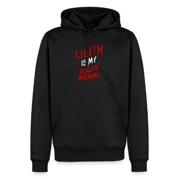 Toyboy Geschenk Lilith Is My Sugar Momma Yes Daddy - Männer Premium Bio Hoodie - Schwarz - Vorne - Nico (187cm)