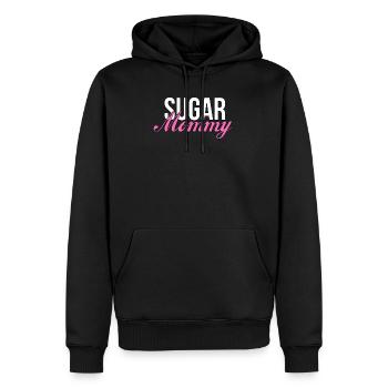Sugar Mommy Momma Mama Geschenke Toyboy - Männer Premium Bio Hoodie - Schwarz - Vorne - Nico (187cm)