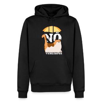 Noe Einfach Noe Böse Katze für Katzen Mami Cat Mom - Männer Premium Bio Hoodie - Schwarz - Vorne - Nico (187cm)