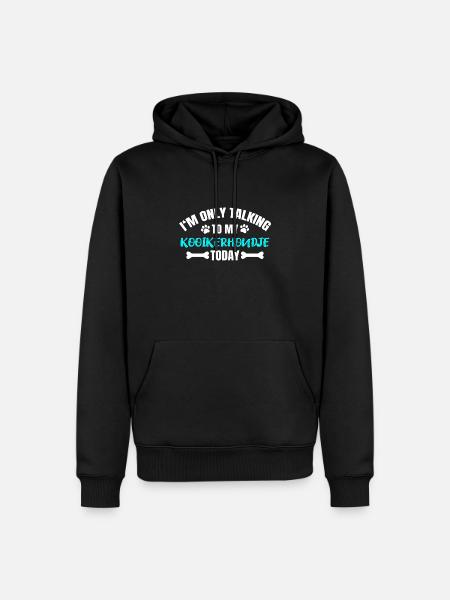 Kooikerhondje - Men’s Premium Organic Hoodie - black