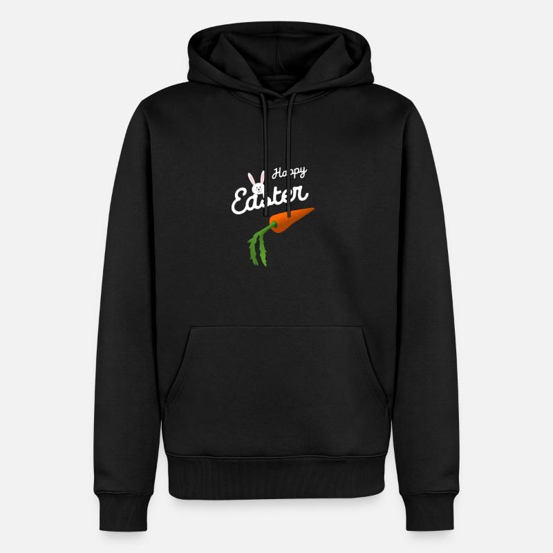 Easter Easter Happy Easter - Men’s Premium Organic Hoodie - black
