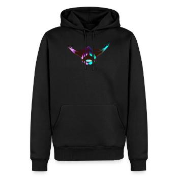 Splash Manta Rochen Stachelrochen - Männer Premium Bio Hoodie - Schwarz - Vorne - Nico (187cm)