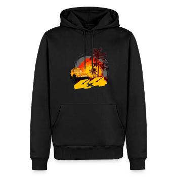 4x4 summer off road - Männer Premium Bio Hoodie - Schwarz - Vorne - Nico (187cm)