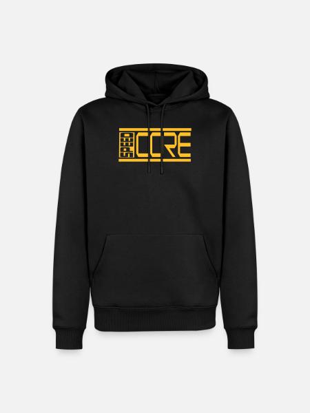 Speedcore - Männer Premium Bio Hoodie - Schwarz