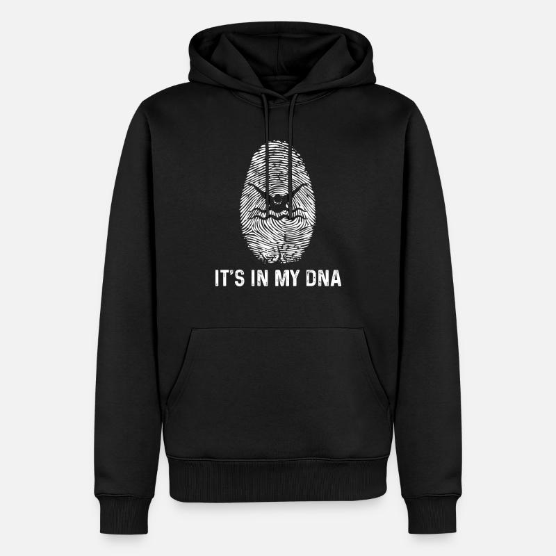 C’est dans mon ADN - - Sweat à capuche Premium bio Homme - noir