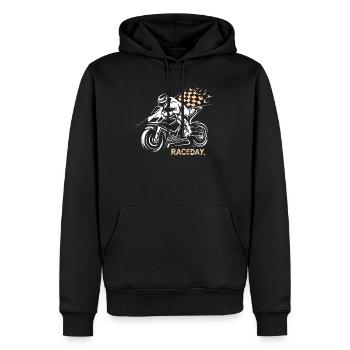 Motorcycle Racing - Raceday Superbike Racing - Men’s Premium Organic Hoodie - black - Front - Nico (187cm)