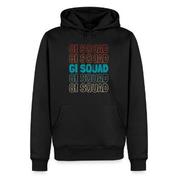 Krankenschwester Gastroenterologie Kader - Männer Premium Bio Hoodie - Schwarz - Vorne - Nico (187cm)