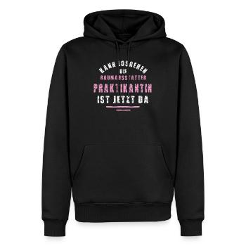 Interior Decorator Intern Thank You Internship - Men’s Premium Organic Hoodie - black - Front - Nico (187cm)