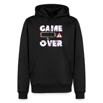 Gaming Gamer Videospiele Controller Zocken Zocker - Männer Premium Bio Hoodie - Schwarz - Vorne - Nico (187cm)