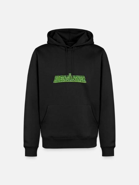 Kleingärtner - Männer Premium Bio Hoodie - Schwarz