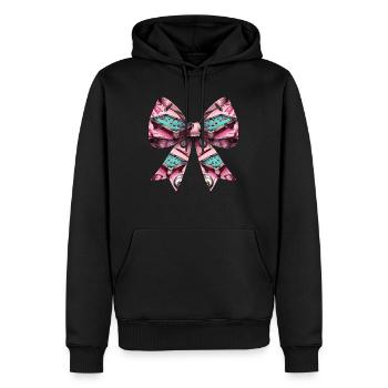 Coquette Bow Billard Pool Tisch Queue Kugeln - Männer Premium Bio Hoodie - Schwarz - Vorne - Nico (187cm)