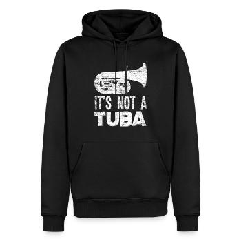 Euphonium Musikinstrument - Männer Premium Bio Hoodie - Schwarz - Vorne - Nico (187cm)