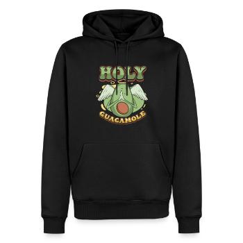 Heilige Guacamole lustige Avocado - Männer Premium Bio Hoodie - Schwarz - Vorne - Nico (187cm)