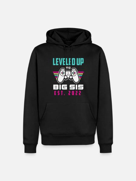 Gamer Video Games Sister 2022 - Men’s Premium Organic Hoodie - black