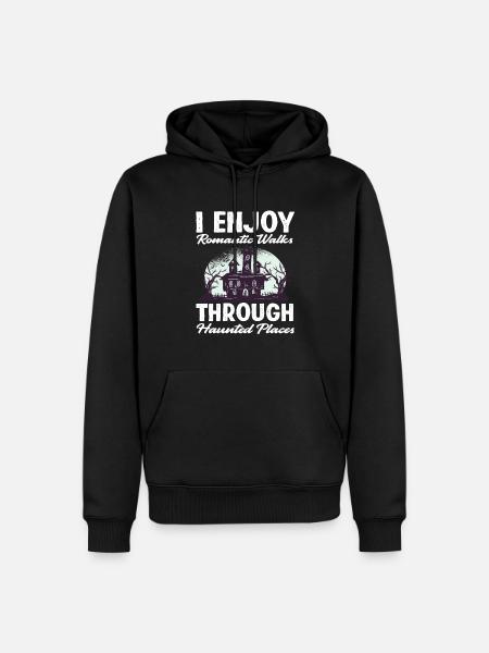 Lost Places Ghost Hunters - Men’s Premium Organic Hoodie - black