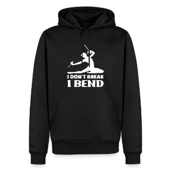 Rhytmische Sportgymnastik Turnen - Männer Premium Bio Hoodie - Schwarz - Vorne - Nico (187cm)