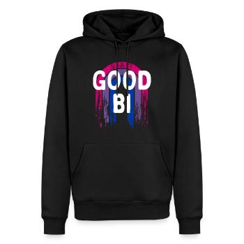 Good Bi Bisexual Pride Mois de la fierté Bi Pride LGBT - Sweat à capuche Premium bio Homme - noir - Devant - Nico (187cm)
