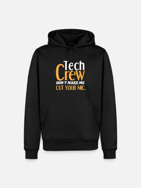 Theatre Technician Crew - Men’s Premium Organic Hoodie - black