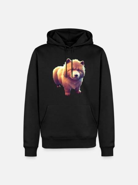 Chien Eurasier - Eurasier - Sweat à capuche Premium bio Homme - noir