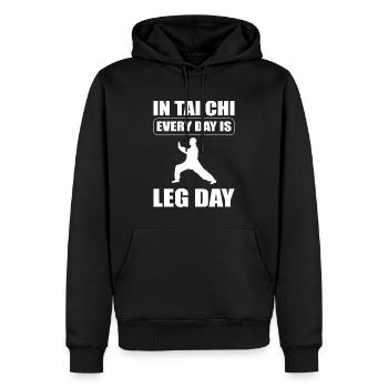Tai Chi Kampfkunst Tai Chi Meister - Männer Premium Bio Hoodie - Schwarz - Vorne - Nico (187cm)