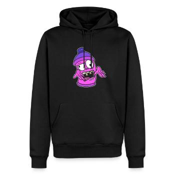 Zombie-Graffiti Spray Sprühmaler - Männer Premium Bio Hoodie - Schwarz - Vorne - Nico (187cm)