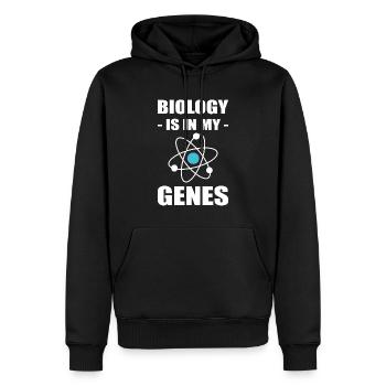 Wissenschaft Biologie Biologieprofessor - Männer Premium Bio Hoodie - Schwarz - Vorne - Nico (187cm)