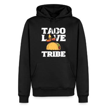Taco -Liebhaber Taco Maker - Männer Premium Bio Hoodie - Schwarz - Vorne - Nico (187cm)