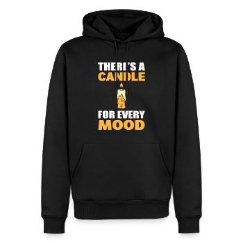 Liebhaber von Kerzen machen Chandler - Männer Premium Bio Hoodie - Schwarz - Vorne - Nico (187cm)