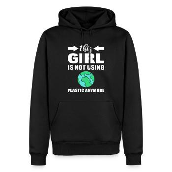 Erde Tag Naturschützer - Männer Premium Bio Hoodie - Schwarz - Vorne - Nico (187cm)