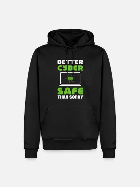Internet-Sicherheit Softwareentwickler - Männer Premium Bio Hoodie - Schwarz