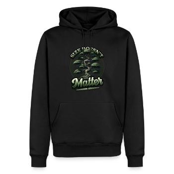 Bonsai Anbauen Kleiner Japanischer Bonsaibaum - Männer Premium Bio Hoodie - Schwarz - Vorne - Nico (187cm)