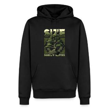Bonsai Anbauen Kleiner Japanischer Bonsaibaum - Männer Premium Bio Hoodie - Schwarz - Vorne - Nico (187cm)