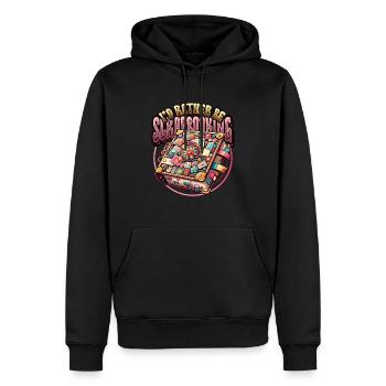 Mädchen Scrapbooking Enthusiast Scrapbook - Männer Premium Bio Hoodie - Schwarz - Vorne - Nico (187cm)