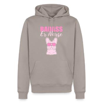 Hundeliebhaber Züchter - Männer Premium Bio Hoodie - Taupe - Vorne - Nico (187cm)