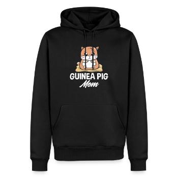 Meerschweinchen Mama - Männer Premium Bio Hoodie - Schwarz - Vorne - Nico (187cm)