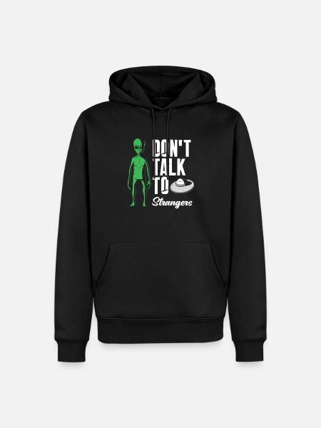 Aliens Aliens Alien - Men’s Premium Organic Hoodie - black